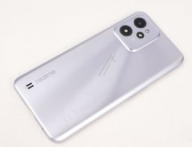 Realme Battery Compartment Lid - 4140117 Realme C31 Back Cover Light Silver