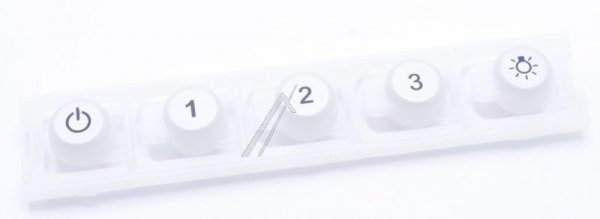 Faber Button Set - Cont keyb esb 3v 5t Pc Transp s s fb(or)