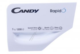 Detergent Dispenser Cover - 70004258 Detergent Dispenser Cover [Candy Hoover]