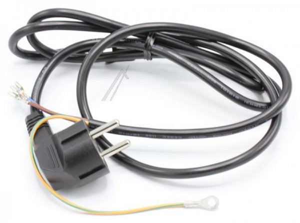 Mains Power Lead - 5013272469 3x0 75 H05vv-f L1700 Black Ready (eu) [Delonghi]