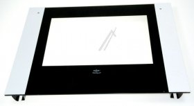 Oven outer Door - C00337875 481245058785 Oven Glass + Profiles [Whirlpool Indesit]