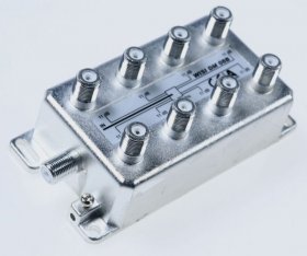 Wisi Sat-, Bk- And Terrestrial Div - Dm 08 B Verteiler 8-fach 11 Db 1 Stuck 5 1000 Mhz