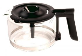 Saeco Coffee Pot - 642001020579 Glass Jug With Black Lid
