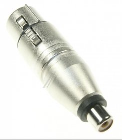 Neutrik Xlr Adapter - 3-polige Xlr Kabelbuchse Cinch (rca) Buchse - NA2FPMF