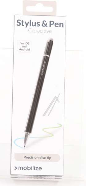 Mobilize Pens For Organiser - 80217 Mobilize High Sensitive 2in1 Capacitive Stylus Pen Input Pen Black