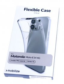 Mobilize Leather Bag Gsm - 29850 Mobilize Gelly Case Motorola Moto E14 4g Transparent