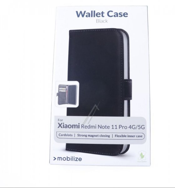 Mobilize Leather Bag Gsm - Mobilize Classic Gelly Wallet Book Case Xiaomi Redmi Note 11 Pro 4g-5g Black - 27795