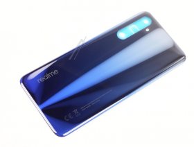 Realme Battery Compartment Lid - 3200978 The Battery Cover Assembly Ra170-3 Blue-green With Padding Logo Gdcc Huaqin