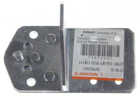 Foot - C00267443 482000086147 Adjustable Foot Assembly Argento Left M8 [Whirlpool Indesit]