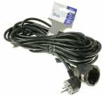 Vivanco Power Supply Cable - Skv 10 B Basic -verlÄngerung, 1,5qmm, Schwarz 10m