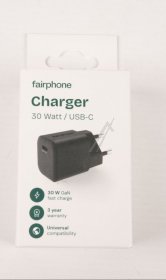 Fairphone Charger For Mobile Phone - Acchar-303-ww1 Usb-c Fast Charger 30w