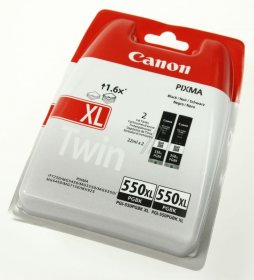 Canon Cartridge - Pgi-550pgbk Xl 6431b005 Black Ink Cartridge 2-pack