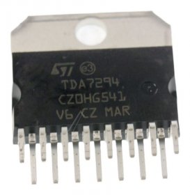 Stmicroelectronics Ic - Tda7294v Ic Audio Amplifier 100w Multiwatt-15 Stmicroelectronics Ic - Tda7294v Ic Audio Amplifier 100w Multiwatt-15