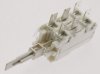 Bitron Switch - Push Switch Elbi 6-poles Long Shaft