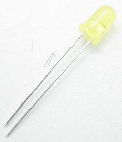 Kingbright Yellow Led - Led-5mm Yellow Led 3v-10v 45° 9 8mcd - L-56BYD