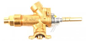 Simfer Gas Tap - H40-10-120-036 Gas Valve For Oven (top Output) 70 With Thermocouple - Top O - 10003245