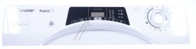 Operating Unit Screen - 40016843 Bezel Prt+f 8kg Wht Sym [Candy Hoover]