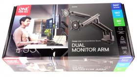 One For All Monitor Holder - Dm7210 Monitor Mount Design Dual Black One For All Monitor Holder - Dm7210 Monitor Mount Design Dual Black