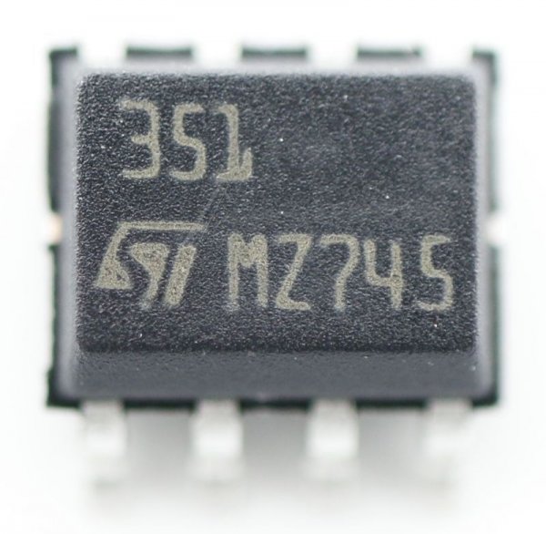 Stmicroelectronics Operational Amplifier Ic - 351 Lf351dt Ic Operational Amplifier Smd Soic-8