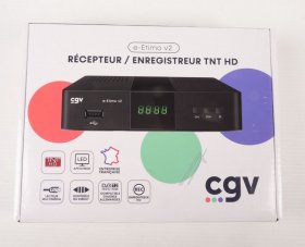 Cgv Dvbt Receiver - E-etimo V2 Tnt Hd Receiver With Display Hevc265 - 70064 Cgv Dvbt Receiver - E-etimo V2 Tnt Hd Receiver With Display Hevc265 - 70064