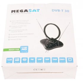 Megasat Dvbt-antennas Inside - 30 V2 200218 Dvb-t2 Antenna Active Max 28db Vhf-uhf 87-230-470-862mhz Megasat Dvbt-antennas Inside - 30 V2 200218 Dvb-t2 Antenna Active Max 28db Vhf-uhf 87-230-470-862mhz
