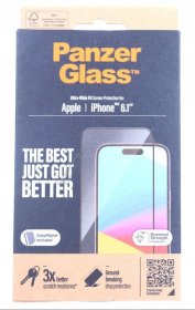Panzerglass Display Protective Film - 2809 Panzerglass Screen Protector Iphone 15 | Ultra-wide Fit W Easyaligner