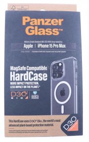 Panzerglass Leather Bag Gsm - 1183 Panzerglass Hardcase Magsafe Compatible With D3o Iphone 15 Pro Max