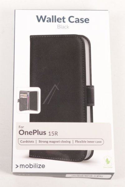 Mobilize Leather Bag Gsm - 81550 Mobilize Classic Gelly Wallet Book Case Oneplus 15r Black