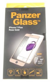 Panzerglass Display Protective Plastic Film - 2607 Premium Display Protection Glass For New Iphone 7 Plus Rose Gold