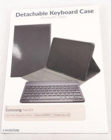 Mobilize Leather Bag Gsm - 81406 Mobilize Removable Bluetooth Keyboard Case Samsung Galaxy Tab S11 Black Qwertz