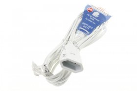 Brennenstuhl Power Supply Cable - 1161670 Extension Cord 5m H03vvh2-f 2x0 75 (euro Plug And Socket)