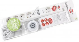 Brennenstuhl 6 Way Socket Outlet Switch - 1159560216 Eco-line Power Strip 6-way 1 5m With Foot Switch Brennenstuhl 6 Way Socket Outlet Switch - 1159560216 Eco-line Power Strip 6-way 1 5m With Foot Switch