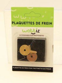Wattiz Brake - Pf-10 Metallic Brake Pads Speedway And Dualtron