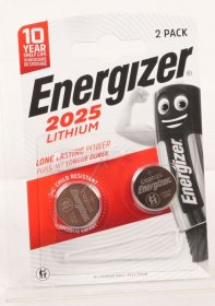 Energizer 3.0v Button Cell Battery - Cr2025 E304126903 Energizer Special Batteri - Lithium Cr-typ 2025 Bp (2 Stk ) Energizer 3.0v Button Cell Battery - Cr2025 E304126903 Energizer Special Batteri - Lithium Cr-typ 2025 Bp (2 Stk )