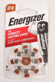 Energizer 1.40v Button Cell Battery - E301431803 HÖrgeratebatterie Zinc-air Enr Ez Turn & Lock (312) 8 Stuck Energizer 1.40v Button Cell Battery - E301431803 HÖrgeratebatterie Zinc-air Enr Ez Turn & Lock (312) 8 Stuck
