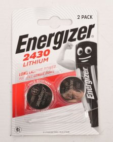 Energizer 3.0v Button Cell Battery - E300830307 Energizer Spezialbatterie - Lithium Cr-typ 2430 Bp 2 Stuck Energizer 3.0v Button Cell Battery - E300830307 Energizer Spezialbatterie - Lithium Cr-typ 2430 Bp 2 Stuck