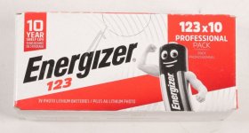 Energizer Photo Cell-battery - Cr123a E304530700 Energizer Special Battery - Lithium Photo 123 Dp 10 Pieces Energizer Photo Cell-battery - Cr123a E304530700 Energizer Special Battery - Lithium Photo 123 Dp 10 Pieces