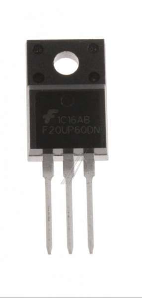 Fairchild Diode - F20up60dn Ffpf20up60dntu Diode Ufast 600v 10a To-220f