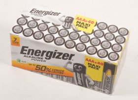 Energizer Aaa 1,5v Battery - E303711203 Alkaline Power Micro (aaa) Dp 40 Stuck Energizer Aaa 1,5v Battery - E303711203 Alkaline Power Micro (aaa) Dp 40 Stuck