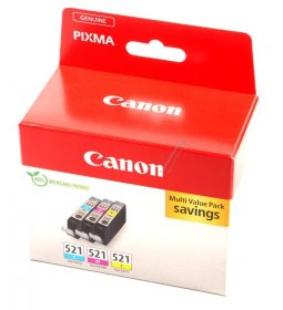 Canon Cartridge - 2934b015 Canon 2934b015 - Cli-521 Multi C m y Ink Canon Cartridge - 2934b015 Canon 2934b015 - Cli-521 Multi C m y Ink
