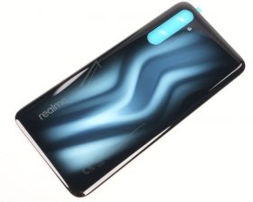 Realme Battery Compartment Lid - 3016618 Battery Cover Ra199 Light Blue With Padding+silk Screen Rmx2063 Bn Longqi