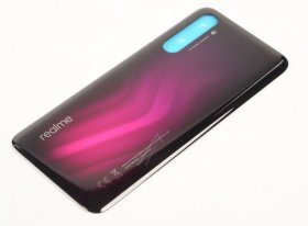 Realme Battery Compartment Lid - 3016624 Battery Cover Ra199 Red With Padding+silk Screen Rmx2063 Bn Longqi