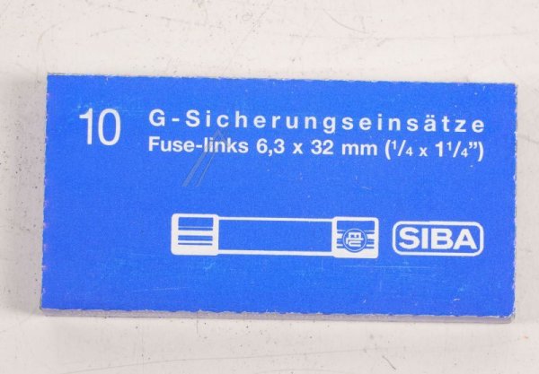 Siba Ceramic Fuse 6,3x32mm - 0 5a-t 189140 0 5 500v Ceramic Fuse 6 3x32mm Content:10pcs -rohs Compliant-