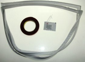 Liebherr Refrigerator Door Seal - 711112400 Magnet Door Gasket Freezer Part 4-sided White With Mounting Material Liebherr Refrigerator Door Seal - 711112400 Magnet Door Gasket Freezer Part 4-sided White With Mounting Material