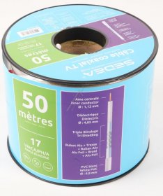 Sedea Cable/plugs/adapter - 032078 Roll 17vatca-ph-a Triple Shielding 50m White Sedea Cable/plugs/adapter - 032078 Roll 17vatca-ph-a Triple Shielding 50m White