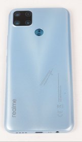 Realme Battery Compartment Lid - 4905876 Back Cover Rmx2193 206a0 Blue With Silkprint Only For Realme