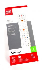 One For All Universal Remote Control - Urc9290 Eazyclean Remote Control White One For All Universal Remote Control - Urc9290 Eazyclean Remote Control White