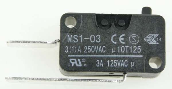 Micro Switch - Ms1-03 4055341269 Switch 3(1)a 250vac [Electrolux Aeg]