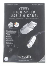 Inakustik Usb Plug - 00717003 Reference Usb-a Plug-usb-b Plug 3 0m Inakustik Usb Plug - 00717003 Reference Usb-a Plug-usb-b Plug 3 0m