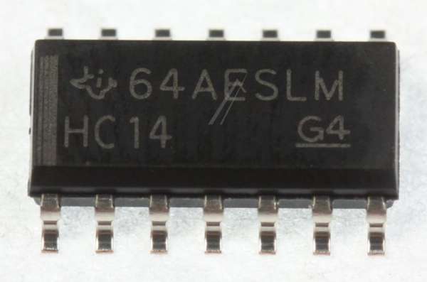 Texas Instruments Ic - Hc14 Ic Schmitt Trigger Inverter, 74hc14, Smd Soic-14